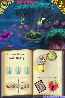 The Princess and the Frog screenshot 3 for Nintendo DS